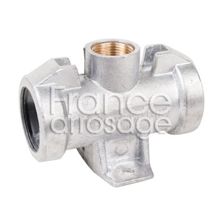 Jonction pour couverture intégrale Ø50mm avec prise 1" F