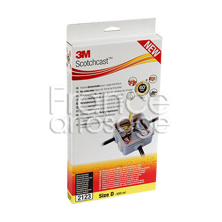 Résines isolantes électriques démontables 3M Scotchcast - 659ml