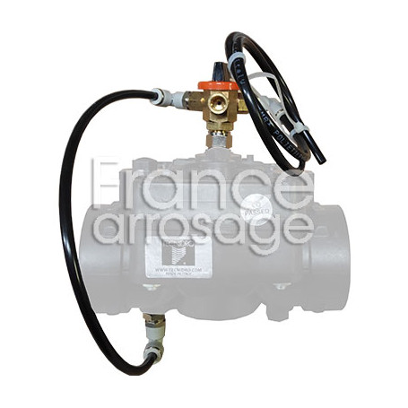 Kit vanne hydraulique manuel 3 voies