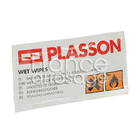 Lot de 50 lingettes pour dégraissage PE