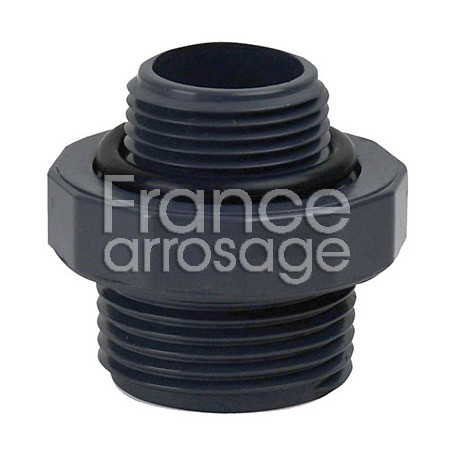 Mamelon DURA en PVC 1" x 3/4" MM