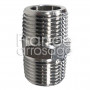 Mamelon laiton nick 1/8" M x 1/8" M
