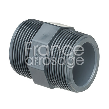 Mamelon PVC PLASSON 1"1/2 MM