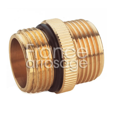 Mamelon union laiton 1" MM