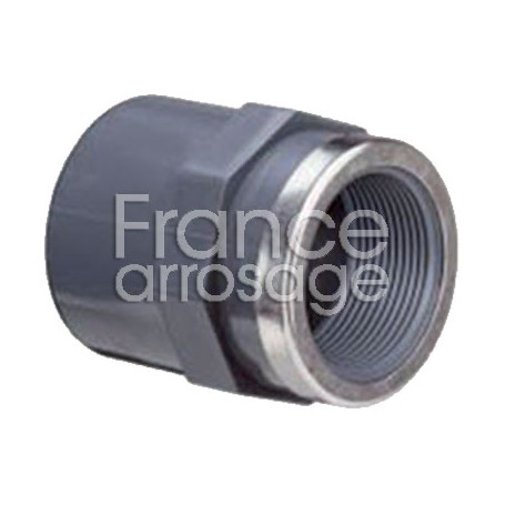 Manchon PVC PLASSON Ø25 x 3/4" FF