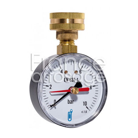 Manomètre de  contrôle réseau 10 bars