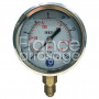Manomètre radial inox à glycérine Ø63 mm - 0 à 10 bars