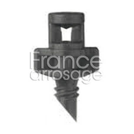 Lot de 100 minijets 360° noir Ø4mm