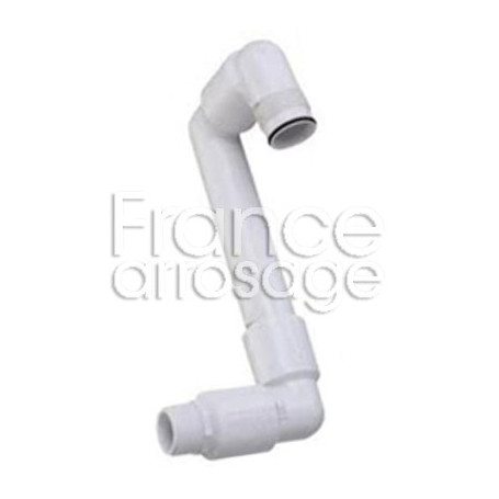 Montage 3 Coudes articulés 1" 1/2 BSPxBSP - 30 cm