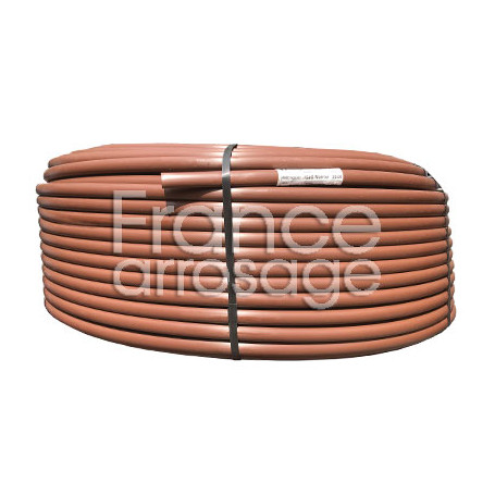 Tuyau goutte à goutte PEBD marron Ø20mm  / 300m
