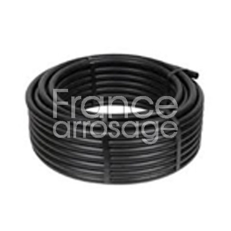 Tube PE HD noir Ø32 x 28mm - 6 bars - 25m