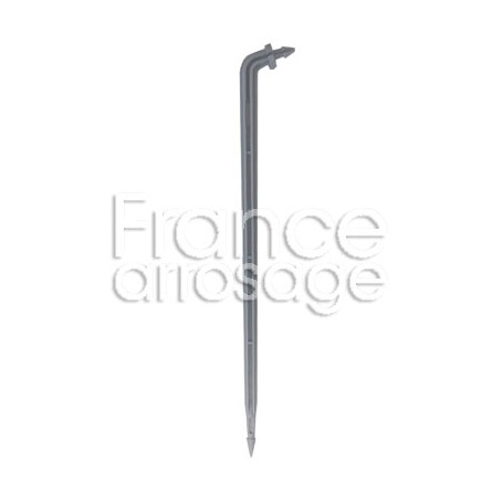 Lot de 800 pics coudés TV gris