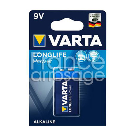 Pile 9V 6LR6 VARTA  LongLife POWER (x1)