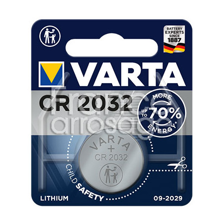 Pile bouton CR2032 VARTA Lithium 3V (x1)