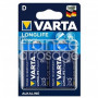 Lot de 2 piles rondes LR20 VARTA LongLife POWER