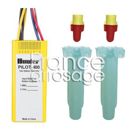 Décodeur PILOT400 HUNTER 4 adresses - 8 voies