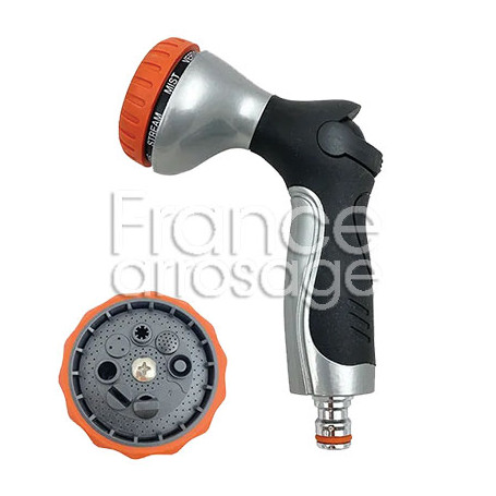 Pistolet alu réglable multijets