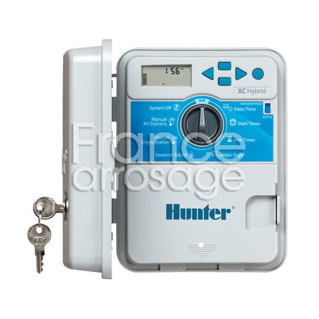 Programmateur hybride 9V/24V HUNTER XCH 600 -  6 stations