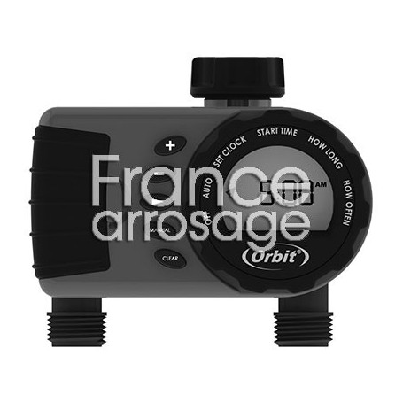 Programmateur TAP TIMER ORBIT - 2 sorties / 96782E