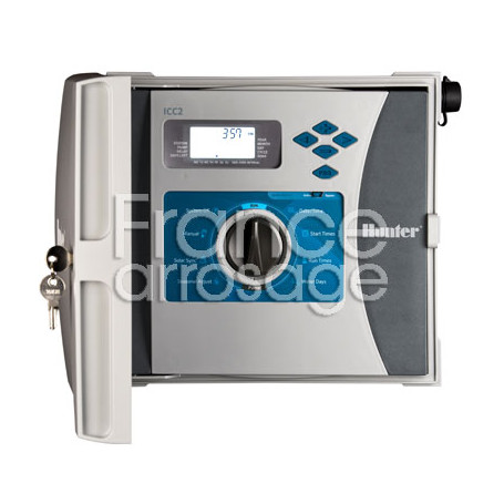 Programmateur outdoor 8 stations HUNTER  ICC2 plastique