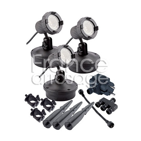 3 Projecteurs VARIOLED 3W