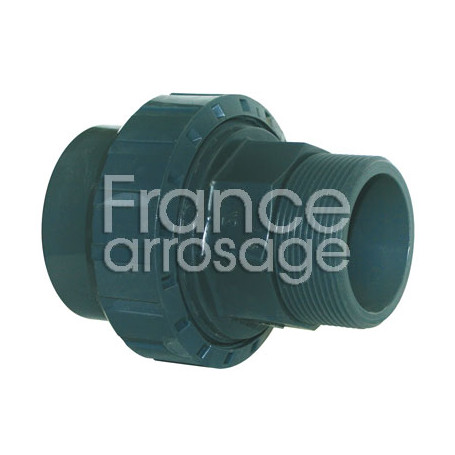 Raccord union PVC PLASSON Ø63 x 2" FM