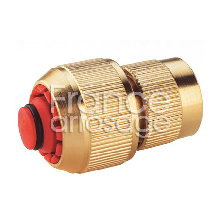 Raccord automatique Aquastop laiton Ø15mm
