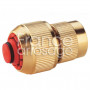 Raccord automatique Aquastop laiton Ø15mm