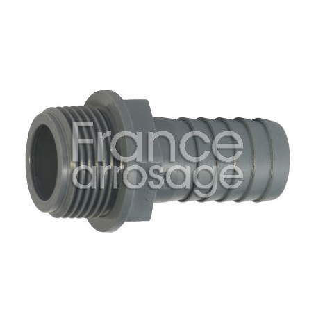 Raccord cannelé 3/8" x Ø7 MM