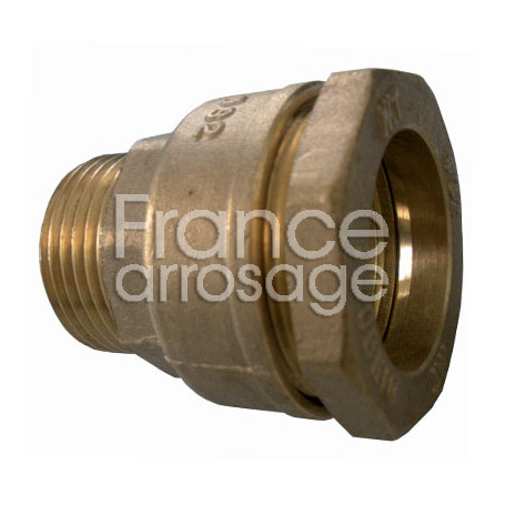 Raccord compression laiton Ø32 x 1" FM