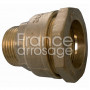 Raccord compression laiton Ø50 x 1"1/2 FM