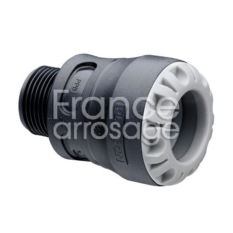 Raccord encliquetable fileté  Série 1 PLASSON Ø25 x 1" FM