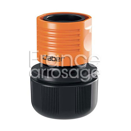 Raccord automatique grand débit Ø25mm Claber