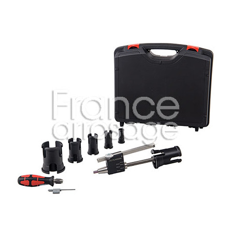 Racleur mécanique + mandrins pour Tubes PE Ø25-75mm