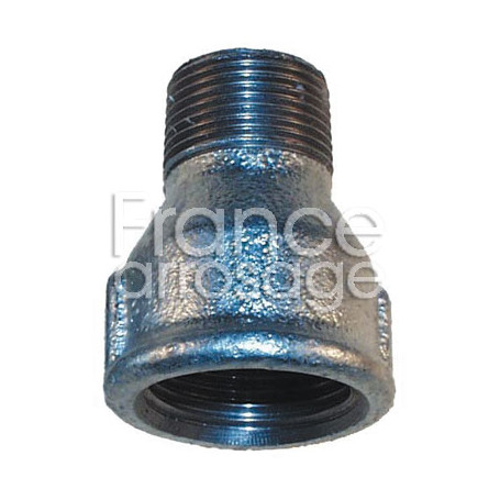 Réduction fonte galva réf. 246 - 1" x 3/4" FM