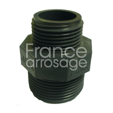 Réduction PVC fileté 1"1/4 x 1" MM