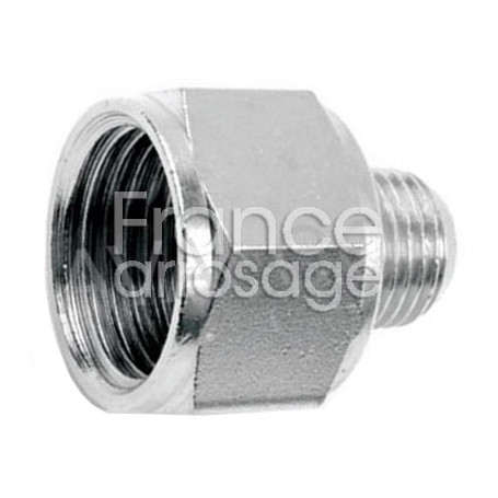 Réduction laiton nickelé1/4"F x 1/8 M