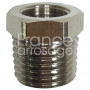 Réduction laiton nickelé 1/4" M x 1/8" F