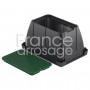 Regard standard noir - couvercle vert bergo