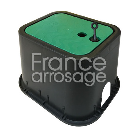 Regard mini rectangle RVB + clé IRRIJET