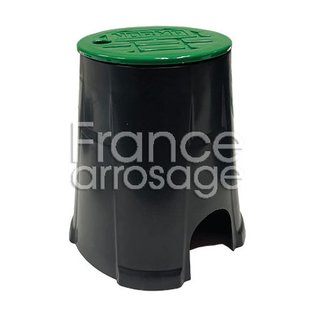 Regard Mini Rond Noir Vert NORMA