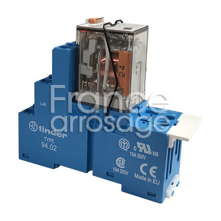 Relais 10A / 2 contacts 24VAC