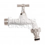 Robinet de puisage blanc 1/2" x 3/4"