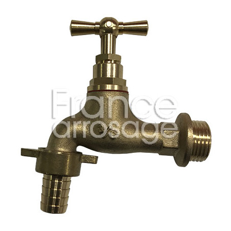 Robinet de puisage à potence laiton 1/2" x 1/2" M