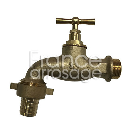 Robinet de puisage à potence laiton 3/4" x 1" M