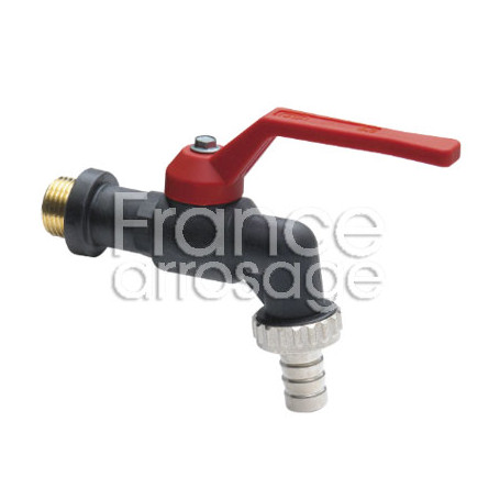 Robinet BS polypropylène1/4"de tour VIR 3/4" x 3/4" M