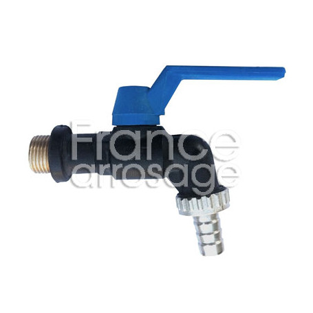 Robinet BS polypropylène1/4"de tour ARCTIC VIR 3/4" x 1" M