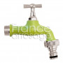 Robinet de puisage vert 1/2" x 3/4"