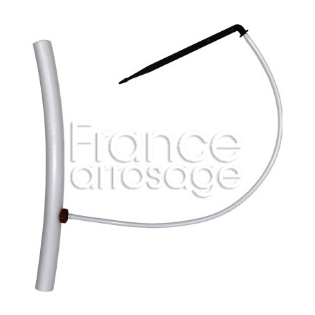 Set goutteur PCJ CNL 2 l/h + tubing 60cm + piquet coudé 15cm