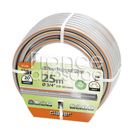 Tuyau résidentiel Silver Elegant Plus CLABER Ø19mm / 25m